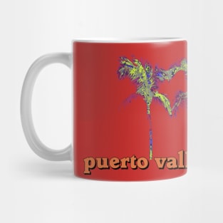 puerto vallarta palms Mug